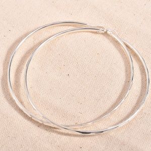 Large 925 Hoop Earrings